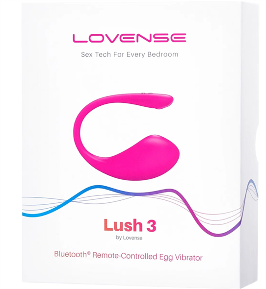 Гаджетовый смарт вибратор для пар Lovense Lush 3, розовый 00001308111 - фото 53102