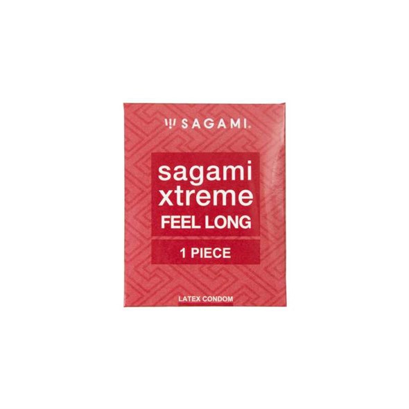 Презерватив Sagami Xtreme Feel long ультрапрочный латекс 0,09мк, 19*5,2см, 1шт. 00001308911 - фото 59037