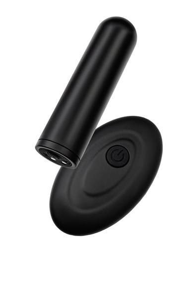 Вибропуля  с пультом управления RealStick CALIBER, черная 00001310042 - фото 59540
