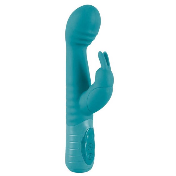 Вибратор You2Toys Doppelkopf,  для клитора и G-точки, бирюзовый 00001307410 - фото 59628