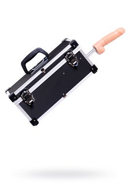 СЕКС-ЧЕМОДАН DIVA TOOL BOX, С ДВУМЯ СМЕННЫМИ НАСАДКАМИ, МЕТАЛЛ, ЧЕРНЫЙ, 41 СМ 904243