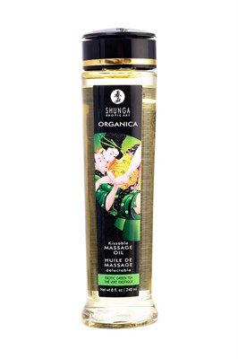 Массажное масло Shunga «Organica Exotic Green Tea», 240 мл 00001309952