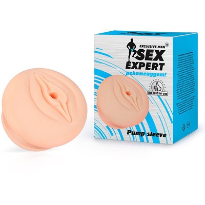 Насадка к вакуумной помпе Sex Expert в виде вагины 00000116732