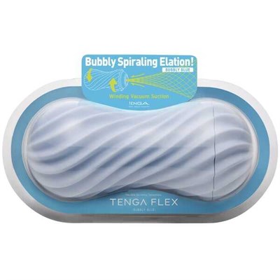 Мастурбатор Tenga Flex Bubbly Blue 00001509553