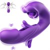 Вибратор Губастик для клитора и зоны-G фиолетовый 00001310076 - фото 63232